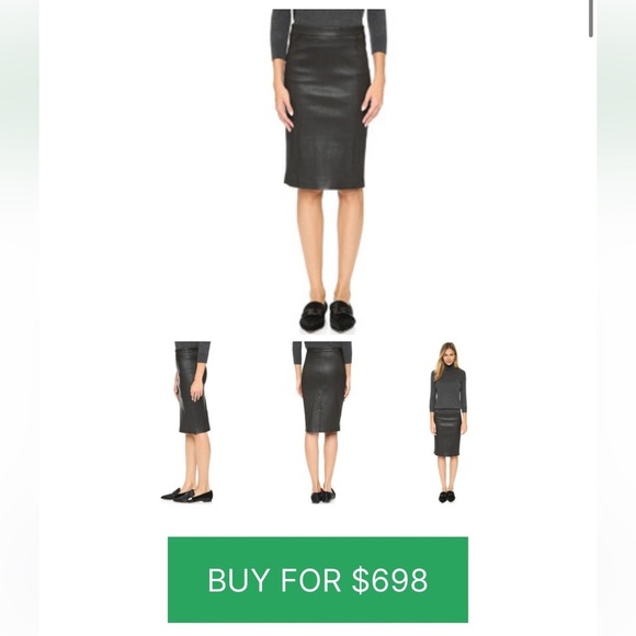 J brand leather skirt - Picture 1 of 5